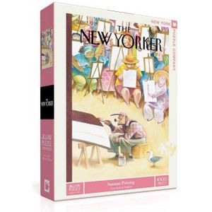 New York Puzzle Company Zomer Schilderij - 1000 stukjes