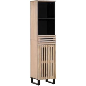 Dressoir 38x34x160 cm massief mangohout