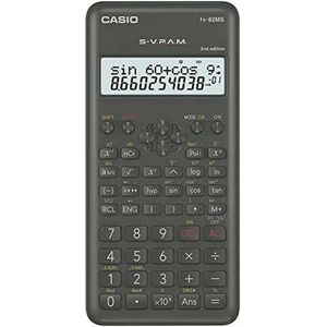 Wetenschappelijke rekenmachine Casio FX-82MS-2 Zwart