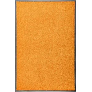 vidaXL-Deurmat-wasbaar-60x90-cm-oranje