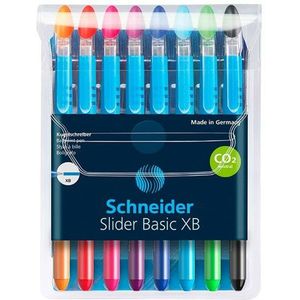 Set Balpennen Schneider Slider Basic XB 8 Onderdelen Multicolour