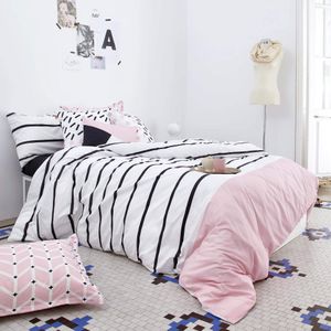 Happy Friday Duvet cover Blush 180x220 cm (Single) Multicolor