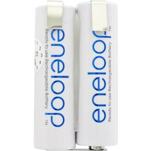 eneloop 2,4 volt NiMH-batterijpakket AA Mignon met soldeertags, 2,4 volt 2000 mAh