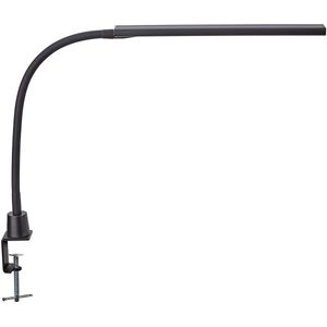 Maul bureaulamp LED Pirro, warmwit licht, dimbaar, met tafelklem, zwart