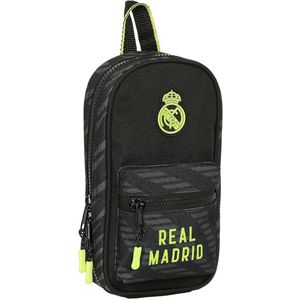 Etui Real Madrid C.F. Zwart (12 x 23 x 5 cm) (33 Onderdelen)