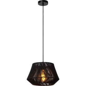 Lucide JESSICA - Hanglamp - Ø 30 cm - 1xE27 - Zwart