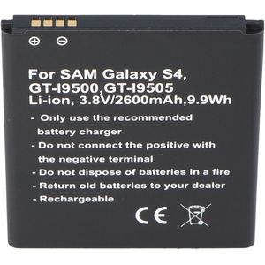 Replica-batterij geschikt voor Samsung Galaxy S4-batterij Galaxy S4 Active, Galaxy S4 LTE +, GT-I929