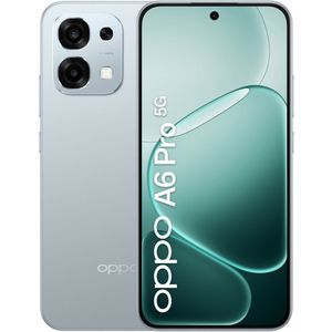 OPPO A6 Pro 5G - Smartphone - Zilver - 256 GB - 6.57 inch - Dubbele SIM
