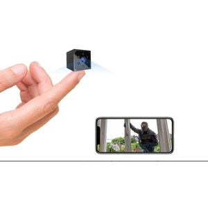 Spy Camera 1080P HD Mini WiFi Hidden Spy Camera voor mobiele weergave, Indoor Micro Surveillance Camera's Lange duur Spy CAM met IR Nachtzicht Bewegingsdetectie