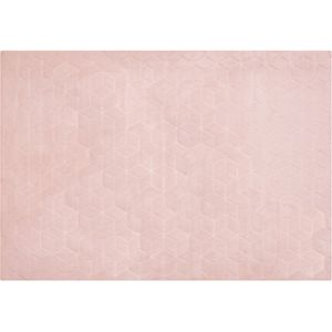 Beliani THATTA - Vloerkleed  - Roze - 160 x 230 cm - Nepbont