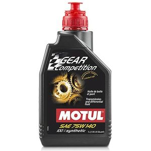 Motorolie voor auto's Motul GEAR Competition 75W140 1 L