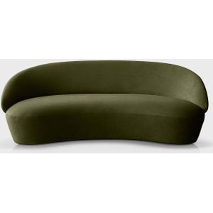 EMKO Naïve Sofa 3-Seater / Green/Velour fabric