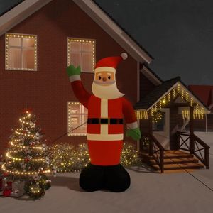 Kerstman opblaasbaar met LED&#39;s 475 cm