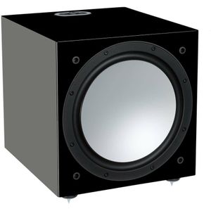 Monitor Audio - Silver W-12 - Subwoofer - Gloss Black - 500 Watt 12 Inch