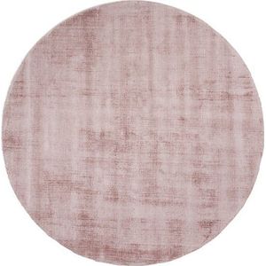 Karpet Viscose Rond Pink ø200 cm