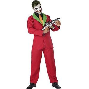 Kostuums voor Volwassenen Rood Clown Joker Maat XL