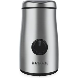 BROCK Electronics Elektrische Koffiemolen CG 1050 SS - Zilver