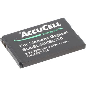Accu geschikt voor Siemens Gigaset V30145-K1310K-X444, V30145-K1310-X445