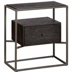 Tower living Cascia 1 drwr sidetable  55x30x60