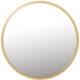 J-Line spiegel Mona Rond - ijzer/glas - goud - large