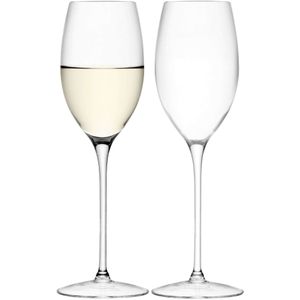 L.S.A. - Wine Wijnglas Wit 340 ml Set van 2 Stuks - Transparant / Glas