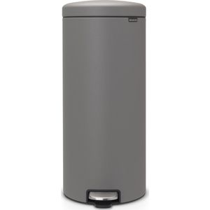 Brabantia NewIcon Prullenbak - 30 liter - Mineral Concrete Grey