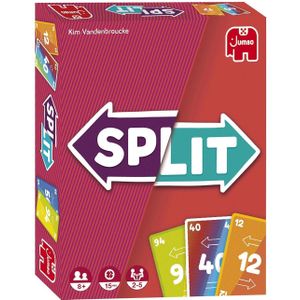 Jumbo Split - Snel Kaartspel voor het Hele Gezin - 2-5 Spelers - Vanaf 8 Jaar