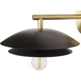 LASOLO - Wandlamp - Zwart - Metaal