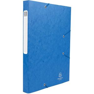 Exacompta Elastobox Cartobox rug van 2,5 cm, blauw, 5/10e kwaliteit