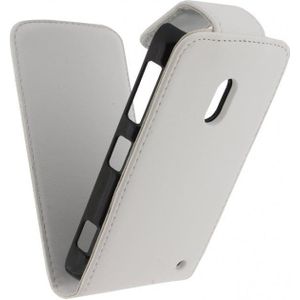 Xccess Flip Case Nokia Lumia 620 Wit
