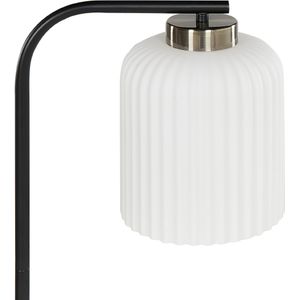 Beliani CAUDELO - Staande lamp - Zwart/Messing - Metaal