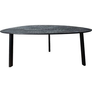 Home67 Eettafel Tinus Zwart - Kiezelvormig 240 cm