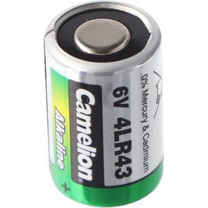 PX27 Alkaline-fotobatterij, 4AG12, 4LR43, 4NR43, EPX27 6 Volt 12,7 x 20,5 mm