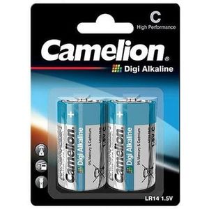 Battery Camelion Digi Alkaline Baby C LR14 (2 Pcs.)