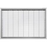 Magnetoplan Weekly Planner Plantafel CC - 90x60cm (BXH) - 7 -Day Week - Aluminium frame