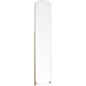 Beliani CHERBOURG - Staande spiegel - Lichte houtkleur - Dennenhout