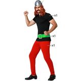 Kostuums voor Volwassenen Viking Man Rood Maat XS/S
