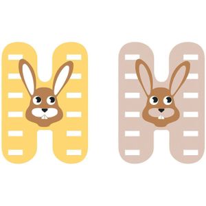 Small Foot Houten Dieren Kinderletter H