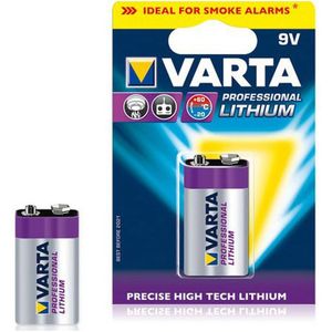 Varta 9V Lithium Batterij - 1 stuk