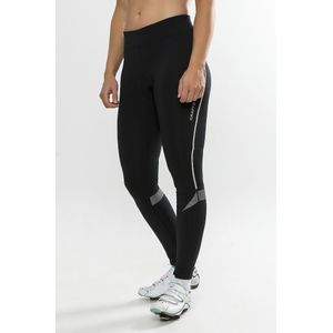 Craft Ideal Thermal Tights fietsbroek lang zwart dames M