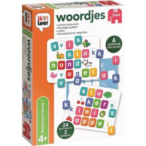 Jumbo Ik Leer Woordjes - Leer spelenderwijs woordjes spellen - Vanaf 4 jaar - 1-4 spelers