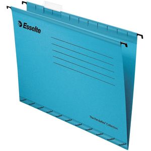 Esselte hangmappen voor laden Classic tussenafstand 330 mm, blauw, doos van 25 stuks