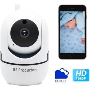 Higestone - Smart Camera - Babyfoon met Camera - Zwart - HD 1080P - Nachtzicht tot 10m