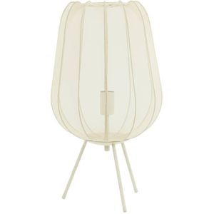 Light & Living Tafellamp Plumeria - Zand - Ø34cm - Modern