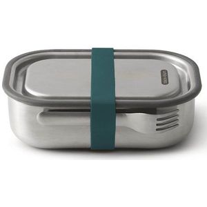 Black+Blum RVS Lunchbox - 1 Ltr - Blauw