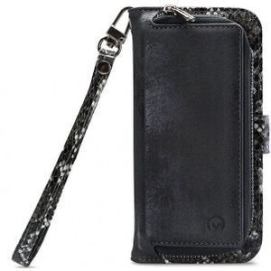 Mobilize 2in1 Magnet Zipper Case Apple iPhone 12 Mini Black/Snake