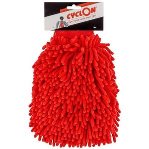 Microvezel washandschoen Cyclon Cleaning Glove - Red