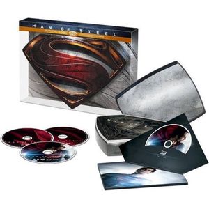 DC Comics Man Of Steel - Limited Collector's Edition - 3D Blu-ray + 2D Blu-ray + DVD + digitale kopie (3 stuks)