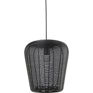 Light & Living Hanglamp Adeta - Zwart - Ø31cm - Modern - Hanglampen Eetkamer, Slaapkamer, Woonkamer