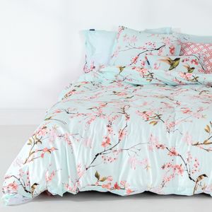 Happy Friday Duvet cover Chinoiserie 220x220 cm (Double) Multicolor